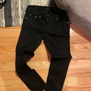 Mens PACSUN black denim jeans